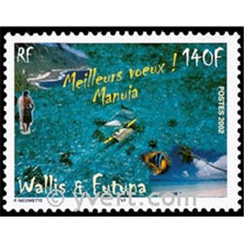 n.o 587 -  Sello Wallis y Futuna Correos