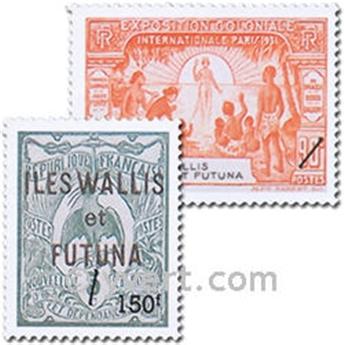 n.o 649/650 -  Sello Wallis y Futuna Correos