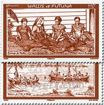 n° 697/698 -  Timbre Wallis et Futuna Poste