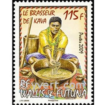 n.o 725 -  Sello Wallis y Futuna Correos