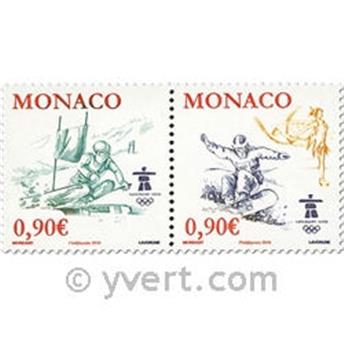 n° 2710/2711 -  Timbre Monaco Poste