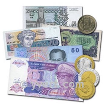 COSTA RICA : Envelope 5 coins
